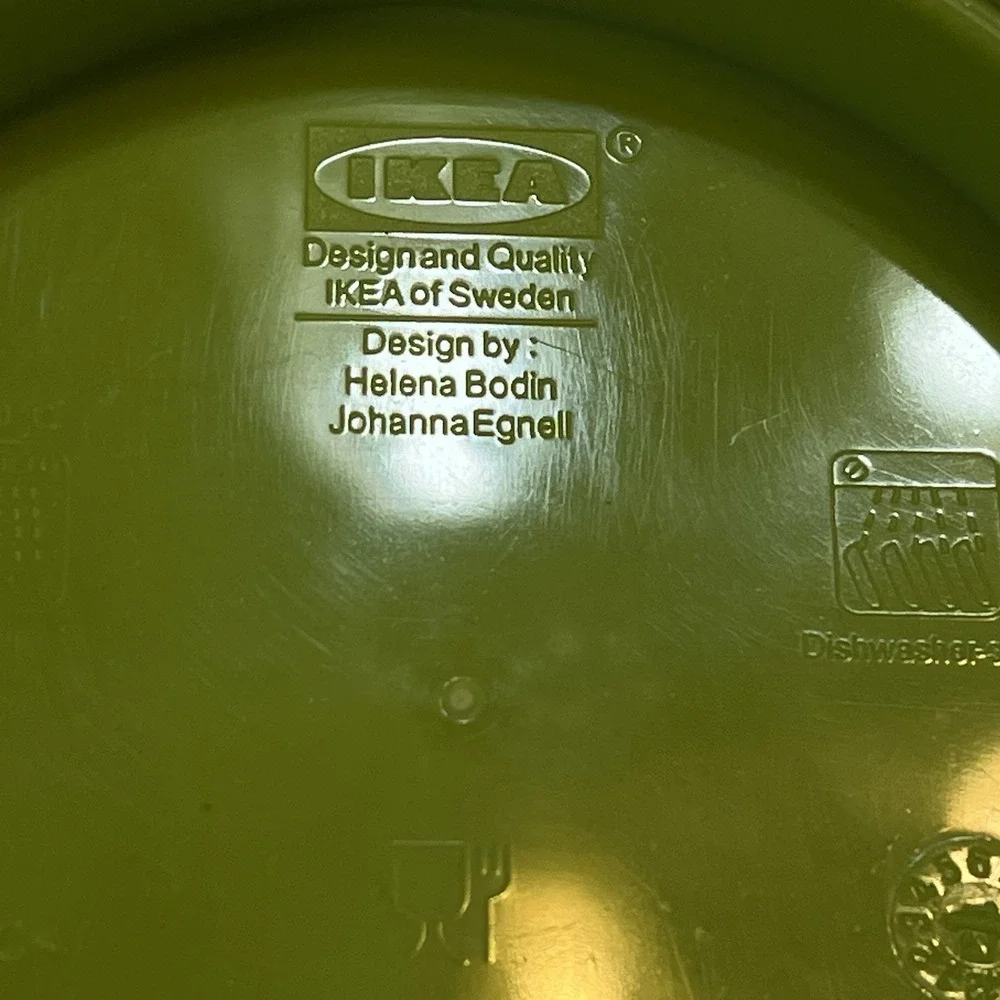 Green Frog Bowl Ikea Mata Big Eyes 👀 Fun!